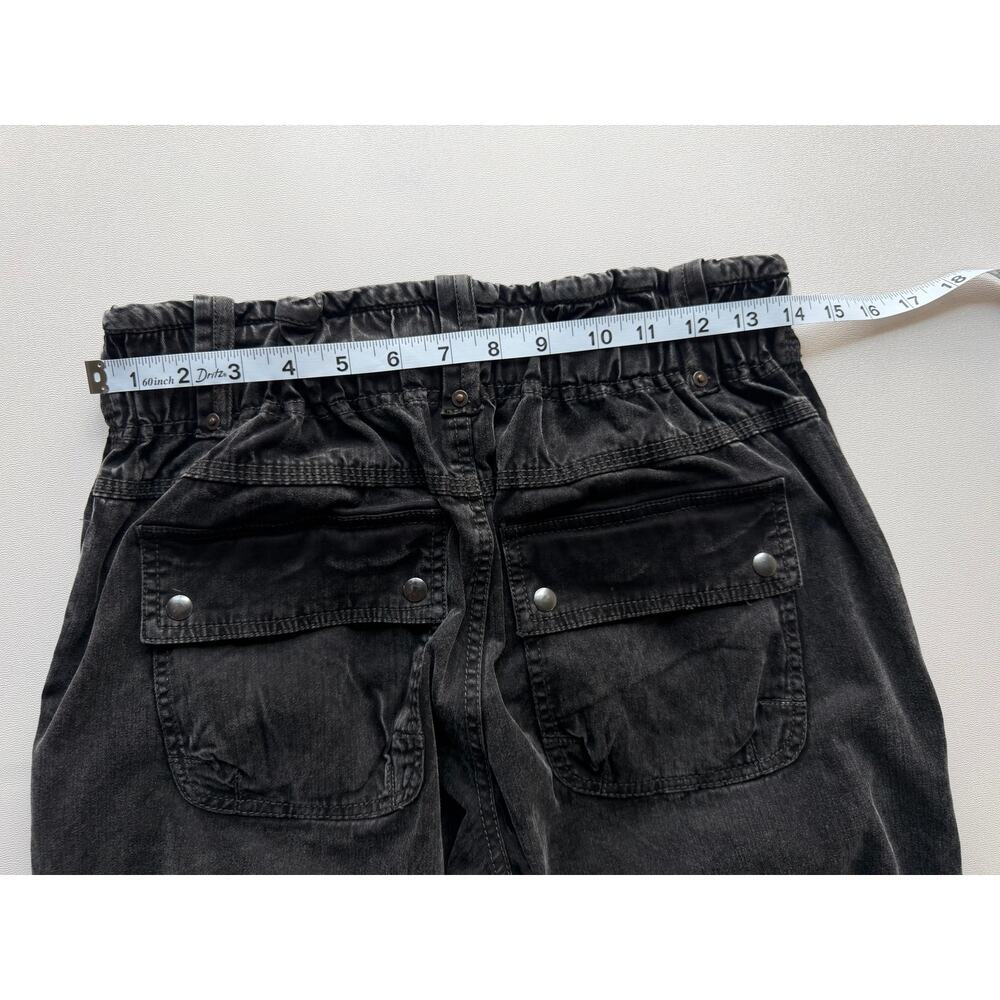 We The Free Women's Washed Black Can't Compare Slouch Cargo Pants Size XS - Picture 13 of 16